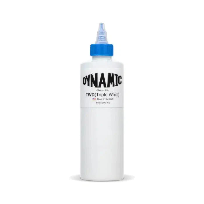 Dynamic Triple White Tattoo Ink - Tattoo Ink - Mithra Tattoo Supplies Canada