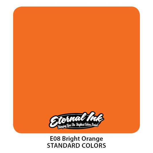 Eternal Ink Bright Orange - Tattoo Ink - Mithra Tattoo Supplies Canada