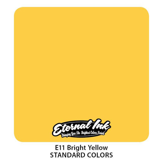 Eternal Ink Bright Yellow - Tattoo Ink - Mithra Tattoo Supplies Canada