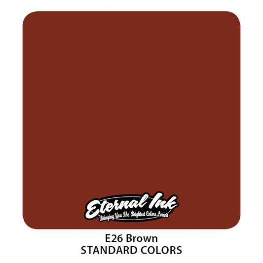 Eternal Ink Brown - Tattoo Ink - Mithra Tattoo Supplies Canada