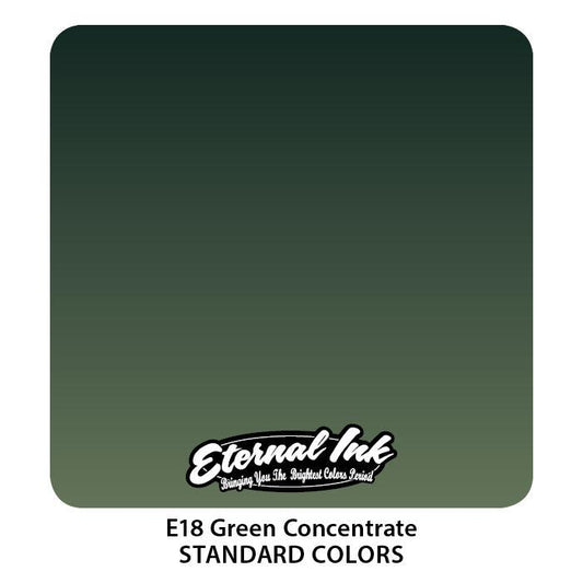 Eternal Ink Green Concentrate - Tattoo Ink - Mithra Tattoo Supplies Canada