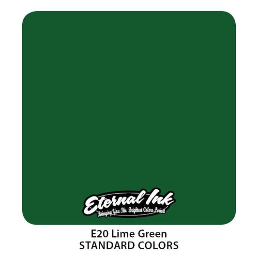 Eternal Ink Lime Green - Tattoo Ink - Mithra Tattoo Supplies Canada