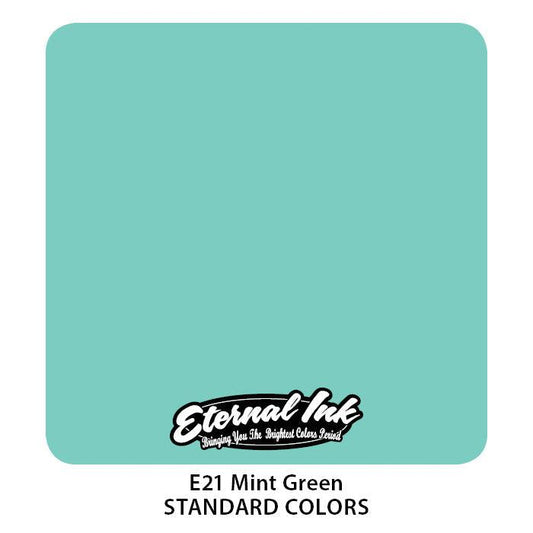 Eternal Ink Mint Green - Tattoo Ink - Mithra Tattoo Supplies Canada