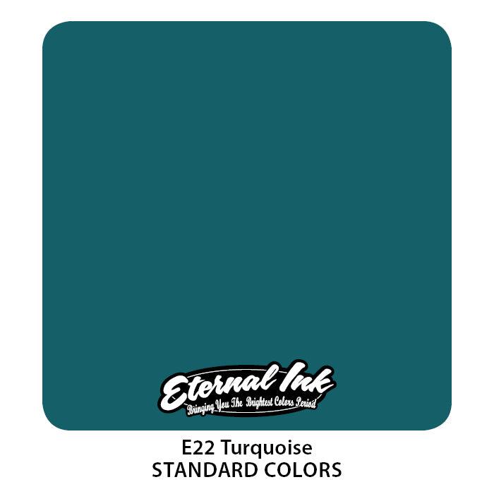 Eternal Ink Turquoise - Tattoo Ink - Mithra Tattoo Supplies Canada