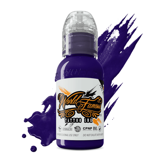 World Famous Amsterdam Purple - Tattoo Ink - Mithra Tattoo Supplies Canada