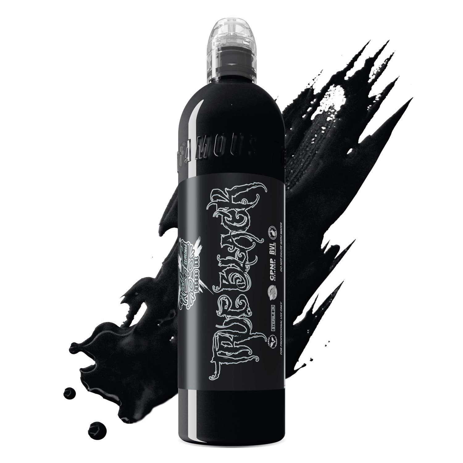 World Famous Erich Rabel Greywash - True Black - Tattoo Ink - Mithra Tattoo Supplies Canada