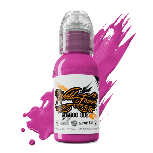 World Famous Rushmore Magenta - Tattoo Ink - Mithra Tattoo Supplies Canada