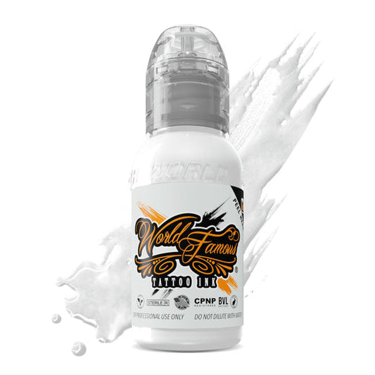 World Famous Portrait White - Tattoo Ink - Mithra Tattoo Supplies Canada